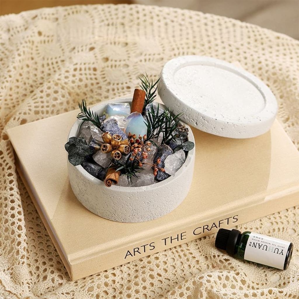 Crystal Stone Diffuser Essential Oil Set