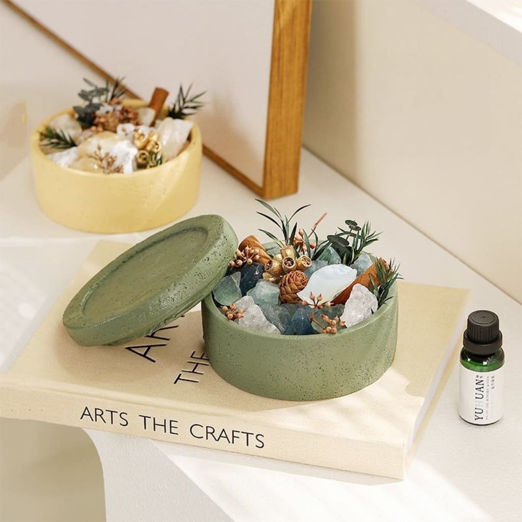 Crystal Stone Diffuser Essential Oil Set